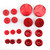 Upper Frame Plugs Caps Covers Set CNC Aluminum For BMW R1200GS ADV LC 13-19 Red Upper Frame Plugs Caps Covers Set CNC Aluminum For BMW R1200GS ADV LC 13-19 Red