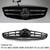 Star LED Emblem Front Grille Set for Mercedes Benz C Class W204 C300 C350 2008-2014 Black