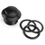 Flush Pop Up Reservoir Gas Cap Vented Fuel Tank Screw For Harley Sportster Black