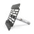 Bumper Tow Hook License Plate Mount Bracket For BMW F30 F32 F10 3/4/5 SERIES Black