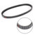 Primary Drive Clutch Belt For Yamaha HW125 Xenter 12 14 16-17 HW151 Xenter 12 14 16 XC125R Majesty S 14-15 Black