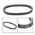 Primary Drive Clutch Belt For Aeon Quadro 4 346cc 2016 Black