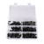 177PCS Sportbikes Fairing Bolts Kit M5/M6 Fastener Screws Black