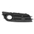Right Matte Fog Light Grill S-Line Bumper For Audi A4 S-LINE S4 08-12 Black
