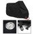 Motorcycle Cover Waterproof Outdoor Rain Dust UV Scooter Black Motorcycle Cover Waterproof Outdoor Rain Dust UV Scooter Black