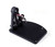 Side Mount Black License Plate LED Tail brake light For Harley Davidson and Custom Bikes with 1" Rear Axle