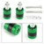 7/8" 22mm Handle Bar Ends Heavy Weight Vibration Reducing Plugs Set - 210g Green