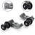 CNC Chain Adjuster Block W Swingarm Spools Slider For YAMAHA MT-07 FZ-07 14-18 Titanium