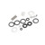 Carburetor Carb Rebuild Repair Kit For Honda VT700 VT700C 84-1986 VT750C 83 VT1100C VF1000R 85-86 VF1100C VF1100S 84-85