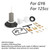 Carburetor Repair Rebuild Kit For GY6 125CC ATV Go Kart Scooter 22MM Plunger Carburetor Repair Rebuild Kit For GY6 125CC ATV Go Kart Scooter 22MM Plunger