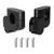 Billet Aluminum 7/8" Handlebar Risers Extensions Kit For 22mm 7/8 Handlebar Motorcycle Black