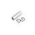 Piston Rings Pin Clips Kit +0.50 38.30mm For Honda NCH50 Metropolitan 13-15