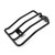 Solo Seat Luggage Rack W/ Bolts For Harley Sportster - XL 883R 05-06 Sportster (EFI) - XL 883 07-08 Black