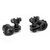 Foot Peg Mount Clamps 1" 1-1/4" Highway Engine Crash Bar For Road Glide XL883 Black