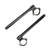 7/8" Adjustable Racing Handle Bar 50mm Clip-on For Suzuki SV650 99-09 GSX750F KATANA GSX600F KATANA 88-06 GSX1100 KATANA 88-93 Black