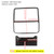 Rear Armrest Box Air Vent Outlet Frame Trim For VW Arteon 2019 Carbon