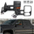 Power Heated Extending Towing View Mirror Signal For CHEVY SILVERADO 1500 MODELS ONLY GMC SIERRA 1500 MODELS ONLY 14-18 Black