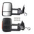 Pair Extendable Towing Mirrors For Ford Ranger 2012-On W/ Indicators Black Pair Extendable Towing Mirrors For Ford Ranger 2012-On W/ Indicators Black