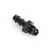 6 AN Male Flare to 3/8" Black Hose Barb Adapter Fitting AN6 -6AN 3/8 Push Lock Black