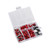 Fastener Clip Screw Kit Windscreen Fairing Bolt Universal 158pcs For Universal Motorcycle Red