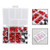 Fastener Clip Screw Kit Windscreen Fairing Bolt Universal 158pcs For Universal Motorcycle Red