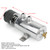 Aluminium Engine Oil Catch Can Reservoir Tank Breather Oil Separator Silver