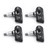 56053031AD Tire Pressure Monitoring System Sensor 4PCS For Chrysler 200 12-13 300 08 Sebring 08-09 Town & Country 08-12 Black