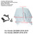 Windshield Windscreen Wind Shield Protector For Honda CB1000R/CB650R 18-19 Gray