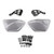 Handguard Handlebar Shells Protector For BMW K1600GT K1600GTL 2011-2016 Gray Handguard Handlebar Shells Protector For BMW K1600GT K1600GTL 2011-2016 Gray