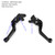 Left&Right Brake Clutch Levers For YAMAHA YZF-R15 2008-2014 Black