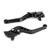 Left&Right Brake Clutch Levers For YAMAHA YZF-R15 2008-2014 Black
