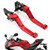 Left&Right Brake Clutch Levers For YAMAHA YZF-R15 2008-2014 Red