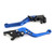 Left&Right Brake Clutch Levers For YAMAHA MT-25 MT-03 YZF-R3 15-17 YZF-R25 14-17 Blue