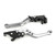 Left&Right Brake Clutch Levers For YAMAHA MT-25 MT-03 YZF-R3 15-17 YZF-R25 14-17 Silver