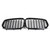 Front Kidney Grille Dual Fin For BMW X5 G05 2019- Gloss Black