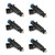 Fuel Injectors 6 Set For Buick Cadillac 3.6L 0280156131 12571159 Durable Black Fuel Injectors 6 Set For Buick Cadillac 3.6L 0280156131 12571159 Durable Black