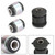 Rear Arm Assembly Knuckle Bushing 3Pcs For Toyota Highlander Camry Avalon Lexus