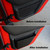 Front & Rear Door Net Pocket Storage Box Organizer For Wrangler JK 11-17 Black