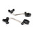 Windscreen Bracket 7/8" 22mm Standard Handlebar Windshield Mount Clamp Black