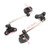 7/8" 22mm Handlebar ABS Plastic Universal Windshield WindScreen Black