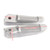 Rear Footrests Foot Peg for BMW F800R 05-19 K1300S K1300R 07-15 K1200S 03-08 K1200R R1200S 04-08 HP2 Enduro 04-06 Silver