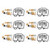 CARBURETOR CARB REPAIR REBUILD KIT 6PCS For HONDA CBX1000 CBX 1000 CBX1050 1978-83