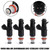 4PCS Fuel Injector For Honda ACURA 05-07 ACCORD 03-07 CR-V 05-11 ELEMENT 03-11