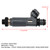 4PCS fuel injectors 23250-15040 For Toyota Corolla AE11 4AFE Soluna AL50 Corona 2320915040 Grn Generic