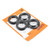 Fork Seals Dust Kit for Honda CRF230F NX250 CR80 CR85R CRF150 VF500/700 CRF150R CB900C VFR400 VT500C