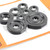 Engine Oil Seal Kit Set 11pcs Seals for Honda CR125R CR125 CR 125 125R 2004-2007