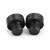 Pair Mirror Blanking Plugs Bolts Left Right Hand Universal Black Pair Mirror Blanking Plugs Bolts Left Right Hand Universal Black