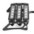 3 Row Spot LED Light Bar Headlight for Honda MSX125 Grom 13-15 MSX125SF Grom 16-19 Black