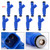 8PCS Fuel Injector Fit For DAKOTA RAM 1500 Chrysler 4.7L V8 53032704AB 2001-2007 BLU