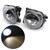 Pair LH+RH Front LED Fog Lights Lamps Foglights Fit For BMW 5 Series F10 F07 LCI CT 14-16 BLK